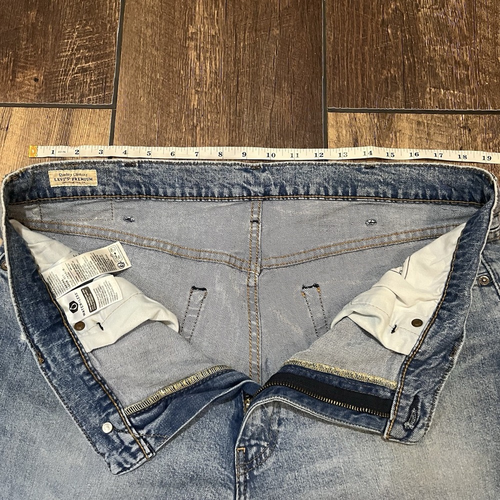 Levis 541 Jeans Mens 38x30 Light Wash Denim Regular Vintage 90s Y2K - Picture 7 of 12
